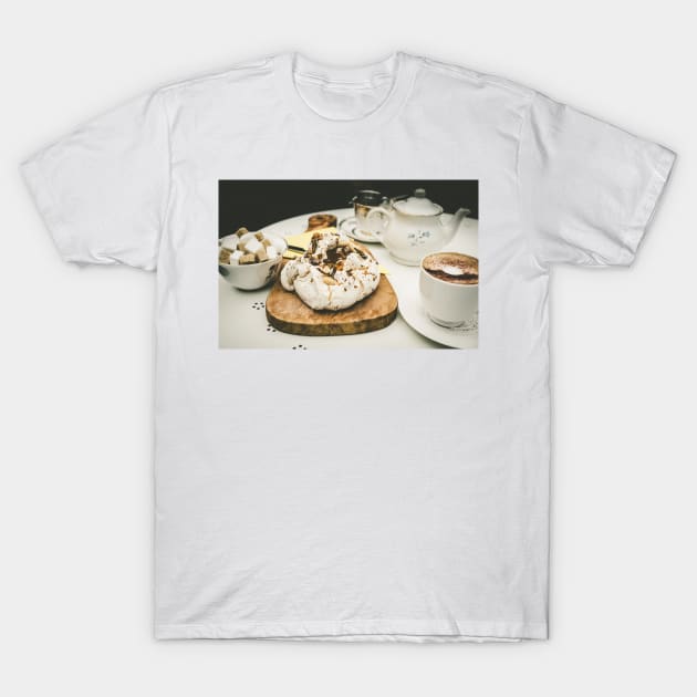 Coffee And Cake T-Shirt by static-shotz